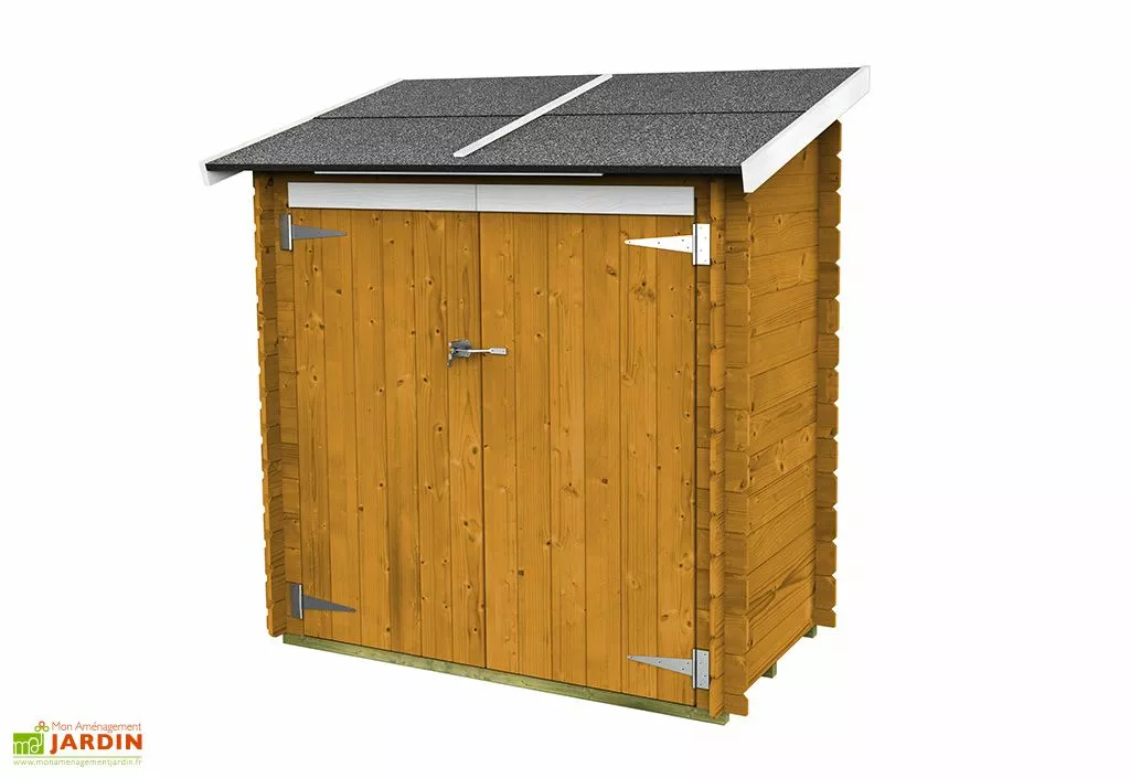 Alce Living Abri De Jardin En Bois De Pin Traité Ambrogio – 155 X 85 X 165 Cm 4 Alce Living Abri De Jardin En Bois De Pin Traité Ambrogio – 155 X 85 X 165 Cm – Image 2