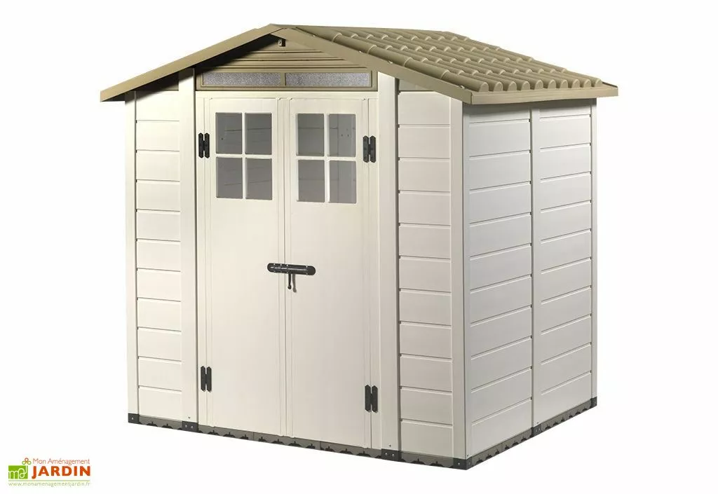 Garofalo Abri De Jardin En PVC Evo 240 Beige (242x202cm) 5 Garofalo Abri De Jardin En PVC Evo 240 Beige (242x202cm) – Image 3