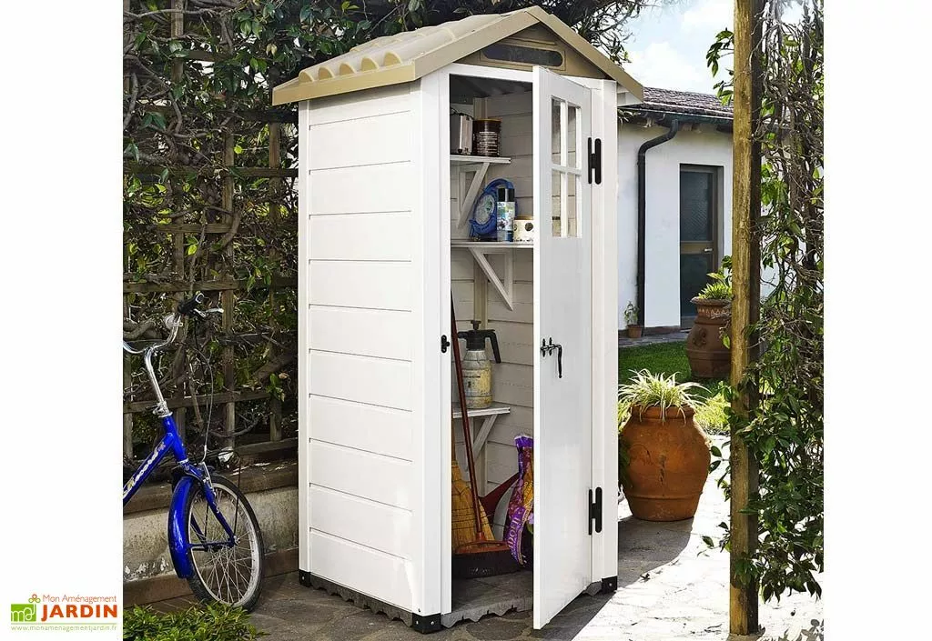 Garofalo Abri De Jardin Mural En PVC Evo 80 Beige (82x82cm) 3 Garofalo Abri De Jardin Mural En PVC Evo 80 Beige (82x82cm)