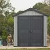 Keter Abri De Jardin PVC Brossium 757 (229x223) -Abri et rangement boutique abri jardin resine gris brossium 6