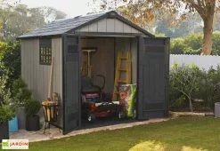 Keter Abri De Jardin PVC Brossium 759 (229x287) -Abri et rangement boutique abri jardin resine gris brossium 759 7