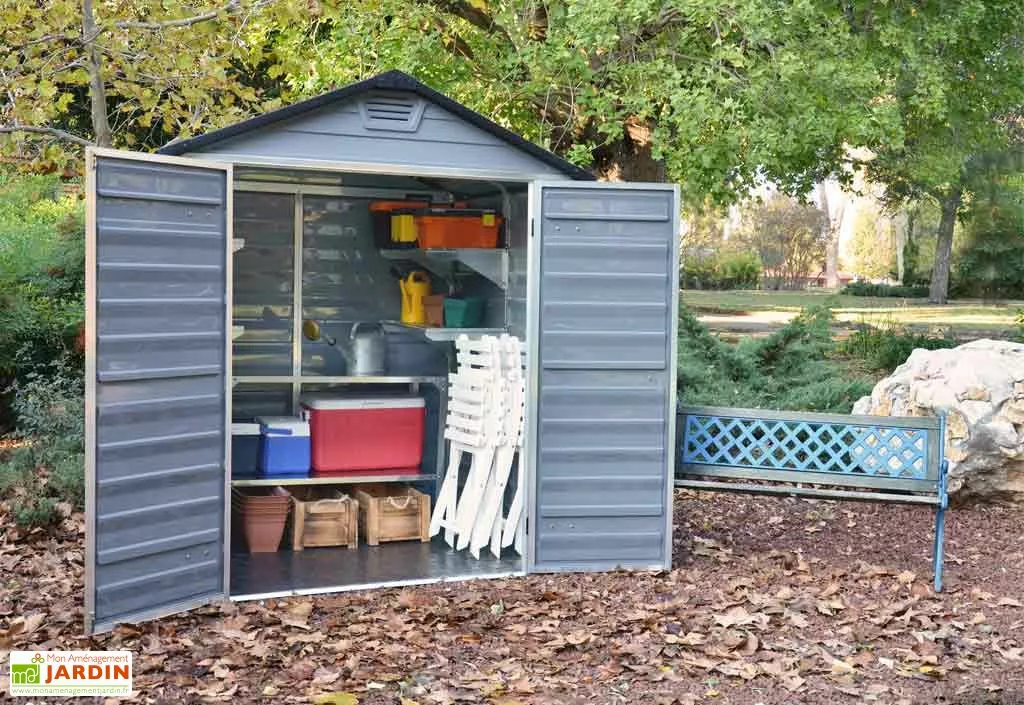 Canopia Abri De Jardin Polycarbonate Skylight Palram Gris (1,53x1,85) 2,83 M² 4 Canopia Abri De Jardin Polycarbonate Skylight Palram Gris (1,53x1,85) 2,83 M² – Image 2