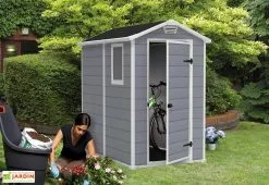 Keter Abri De Jardin Résine Premium 46 S Gris (192x130x198)