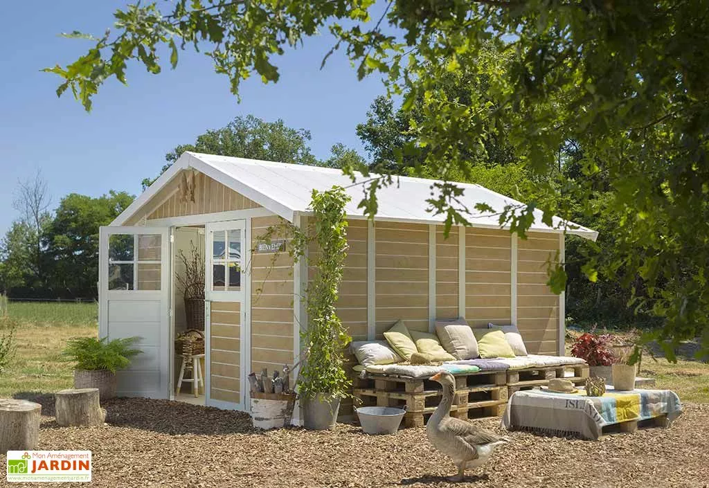 Grosfillex Abri De Jardin PVC Deco 11 Sherwood 4 Grosfillex Abri De Jardin PVC Deco 11 Sherwood – Image 2