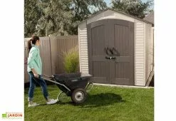 Abri De Jardin PVC Lifetime Landmark (2,13x2,13) -Abri et rangement boutique abri jardin resine lifetime 60190
