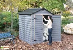 Canopia Abri De Jardin Polycarbonate Skylight Palram Gris (1,53x1,85) 2,83 M² 10 Canopia Abri De Jardin Polycarbonate Skylight Palram Gris (1,53x1,85) 2,83 M² -Abri et rangement boutique abri jardin resine palram ouvert 6x5 1