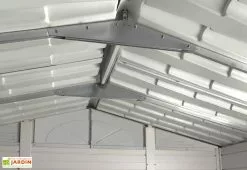 Garofalo Abri De Jardin En PVC Evo 280 Beige (242x282cm) 11 Garofalo Abri De Jardin En PVC Evo 280 Beige (242x282cm) -Abri et rangement boutique abri jardin resine pvc evo280 garofalo 2