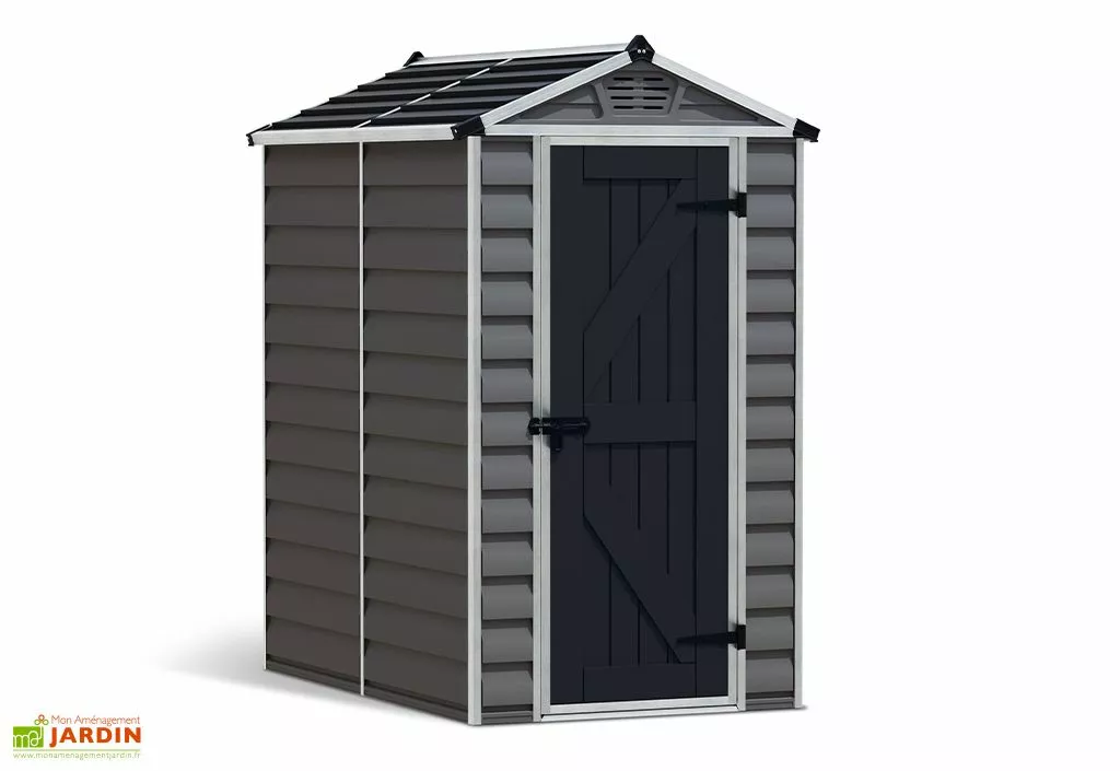 Abri De Jardin Skylight 2,1 M² Gris/Noir | Palram - Canopia 3 Abri De Jardin Skylight 2,1 M² Gris/Noir | Palram - Canopia