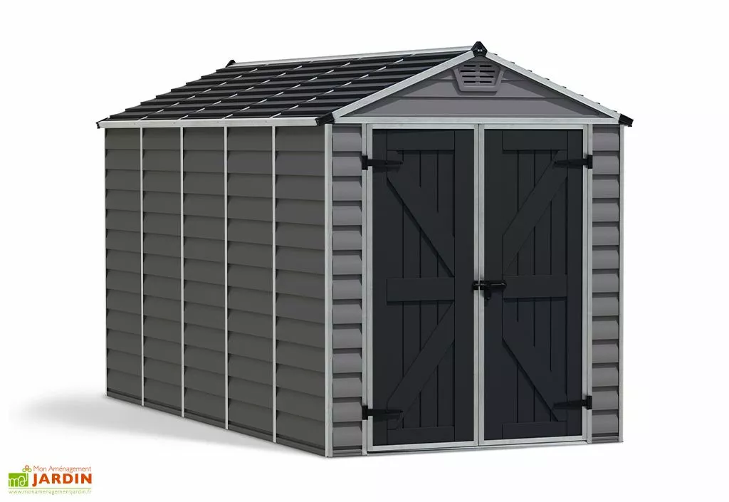 Abri De Jardin Skylight 7 M² Gris/Noir | Palram - Canopia 3 Abri De Jardin Skylight 7 M² Gris/Noir | Palram - Canopia