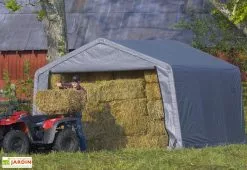 Shelter Logic Abri De Jardin Souple En Acier Et Polyéthylène 14 M² -Abri et rangement boutique abri jardin souple acier enduit bache polyethylene 14m2 6