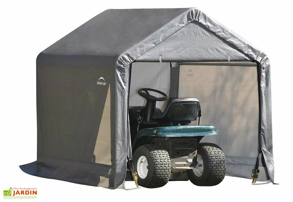 Shelter Logic Abri De Jardin Souple En Acier Et Polyéthylène 3 M² 3 Shelter Logic Abri De Jardin Souple En Acier Et Polyéthylène 3 M²
