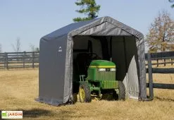 Shelter Logic Abri De Jardin Souple En Acier Et Polyéthylène 9 M² -Abri et rangement boutique abri jardin souple acier enduit bache polyethylene 9m2 1