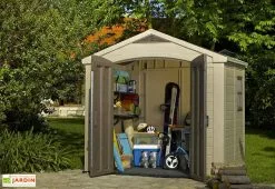 Keter Abri De Jardin Polypropylène 256,5 X 182 Cm - Sydney 86 9 Keter Abri De Jardin Polypropylène 256,5 X 182 Cm - Sydney 86 -Abri et rangement boutique abri jardin sydney 86 1