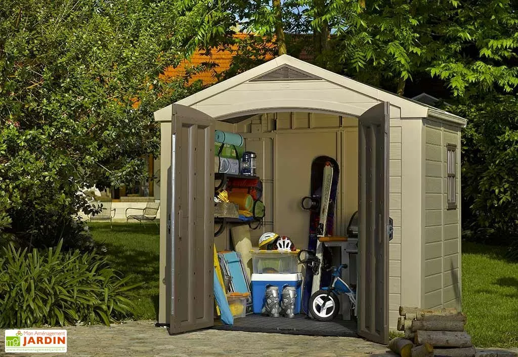 Keter Abri De Jardin Polypropylène 256,5 X 182 Cm - Sydney 86 5 Keter Abri De Jardin Polypropylène 256,5 X 182 Cm - Sydney 86 – Image 3