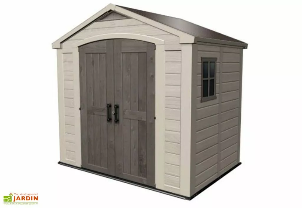 Keter Abri De Jardin Polypropylène 256,5 X 182 Cm - Sydney 86 4 Keter Abri De Jardin Polypropylène 256,5 X 182 Cm - Sydney 86 – Image 2