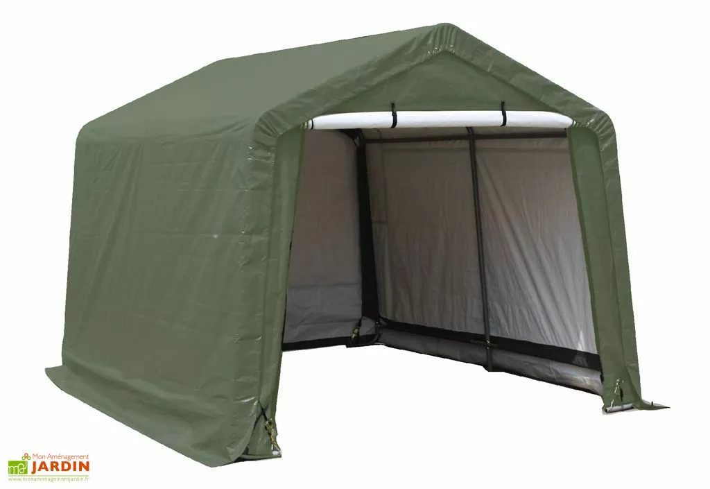Habrita Abri De Jardin En Toile Renforcée Avec Porte Amovible - 305 X 305 Cm 3 Habrita Abri De Jardin En Toile Renforcée Avec Porte Amovible - 305 X 305 Cm