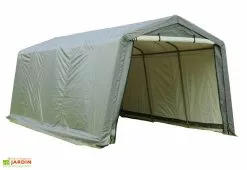 Habrita Abri De Jardin En Toile Renforcée Avec Porte Amovible - 305 X 610 Cm