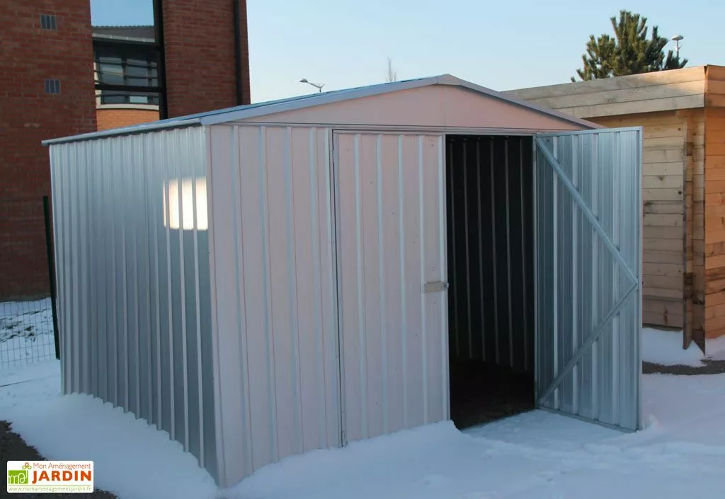 Forest Style Abri De Jardin En Métal 0,35 Mm Fraser 6,4 M² 4 Forest Style Abri De Jardin En Métal 0,35 Mm Fraser 6,4 M² – Image 2