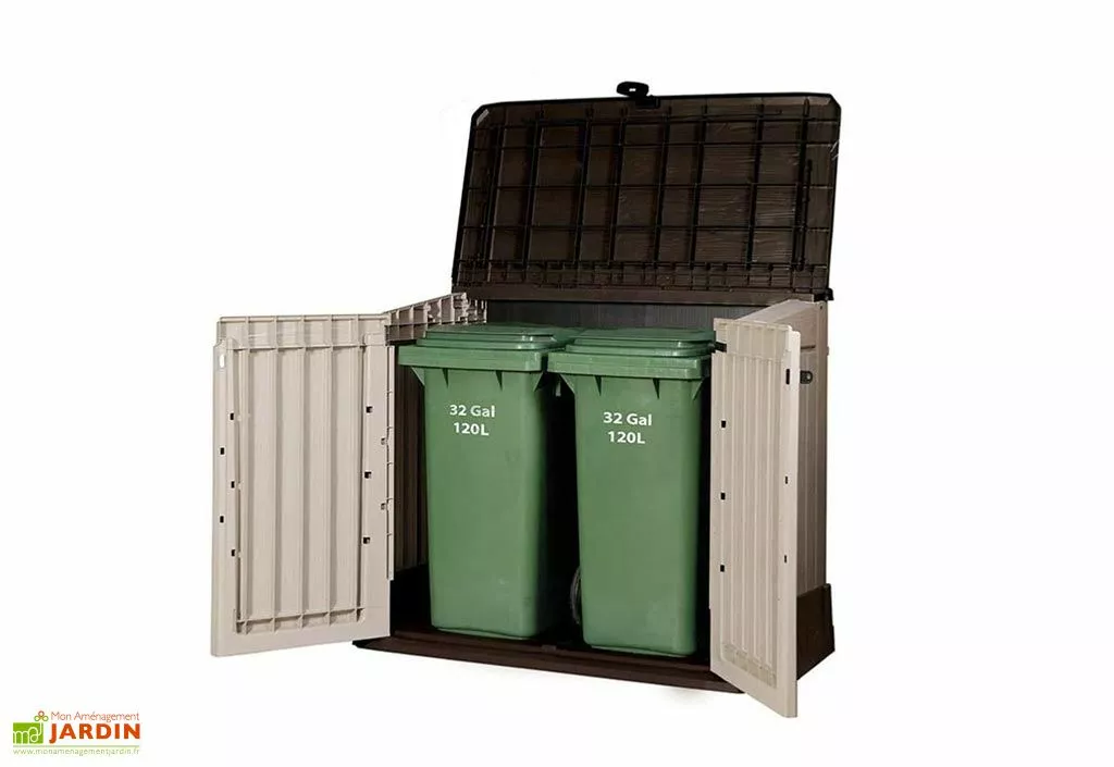 Chalêt-Jardin Coffre De Jardin Multifonctions En Résine 1200 L 4 Chalêt-Jardin Coffre De Jardin Multifonctions En Résine 1200 L – Image 2