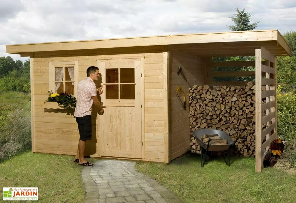 Weka Abri De Jardin Bois Schongau (235+150x211cm) 28mm 4 Weka Abri De Jardin Bois Schongau (235+150x211cm) 28mm – Image 2