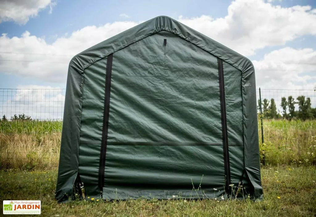 Habrita Abri De Jardin En Toile Renforcée Avec Porte Amovible - 183 X 183 Cm 4 Habrita Abri De Jardin En Toile Renforcée Avec Porte Amovible - 183 X 183 Cm – Image 2