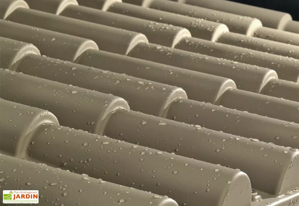 Garofalo Abri De Jardin En PVC Evo 120 Beige (122x122cm) 6 Garofalo Abri De Jardin En PVC Evo 120 Beige (122x122cm) – Image 4