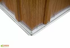 Spacemaker Abri De Jardin En Acier Galvanisé Imitation Bois Woodlake – 11,5 M² 13 Spacemaker Abri De Jardin En Acier Galvanisé Imitation Bois Woodlake – 11,5 M² -Abri et rangement boutique angle structure abri metal effet bois