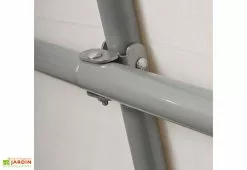 Shelter Logic Abri De Jardin En Toile Polyéthylène Et Acier 9 M² -Abri et rangement boutique armature acier abri jardin toile 9m2