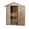 Forest Style Armoire De Jardin En Bois L.193 X P.83 X 220 Cm Ep.15 Mm- Leo -Abri et rangement boutique armoire forest style leo 1