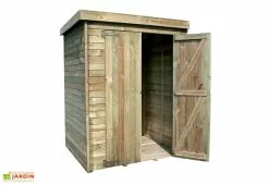Forest Style Armoire De Jardin En Bois L.156 X P.135,5 X H.195 Cm Ep.15mm - Theofil
