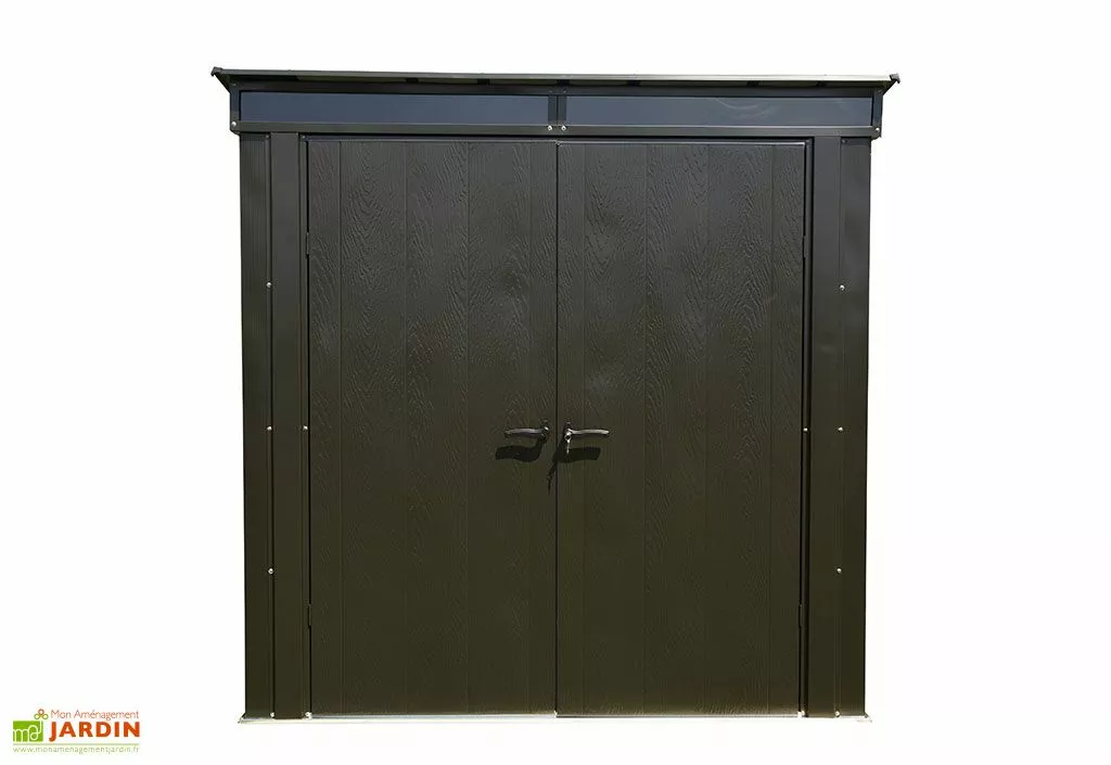 Spacemaker Armoire De Jardin En Acier Galvanisé 208 X 130 Cm 6 Spacemaker Armoire De Jardin En Acier Galvanisé 208 X 130 Cm – Image 4