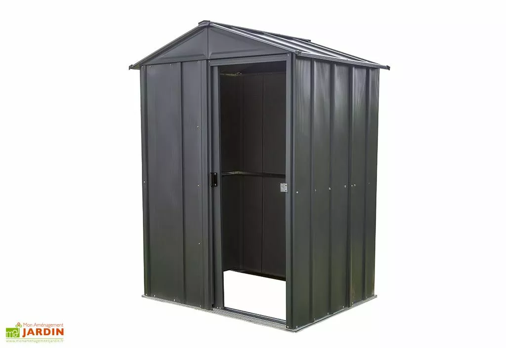 Spacemaker Armoire De Jardin En Acier Galvanisé 151 X 122 Cm 5 Spacemaker Armoire De Jardin En Acier Galvanisé 151 X 122 Cm – Image 3