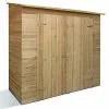 Jardipolys Armoire De Jardin Bois Adossable 196 X 84 Cm - Sanova -Abri et rangement boutique armoire jardin adossable savona