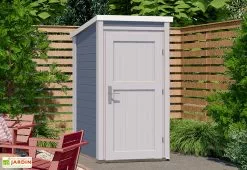 Weka Armoire De Jardin En Bois D’Épicéa 95 X 102 X 200 Cm (4 Coloris) -Abri et rangement boutique armoire jardin bois epicea 95 102 200cm 2