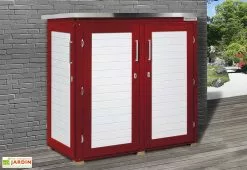 Weka Armoire De Jardin En Bois D’épicéa 1,2 M² -Abri et rangement boutique armoire jardin bois epicea weka rouge