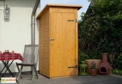 Weka Armoire De Jardin Bois 14 Mm + Plancher Massif : 83 X 85 X 195 Cm