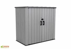 Lifetime Armoire De Jardin En Résine Effet Bois - 2,1 M² -Abri et rangement boutique armoire jardin resine effet bois