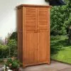Weka Armoire De Jardin Bois (43x80x160) -Abri et rangement boutique armoire jardin terrasse bois