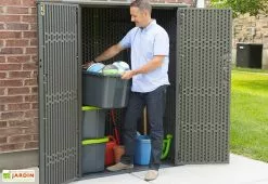 Armoire De Rangement Jardin En PVC Lifetime 1509 Litres -Abri et rangement boutique armoire rangement jardin pvc lifetime abri 1509litres 4