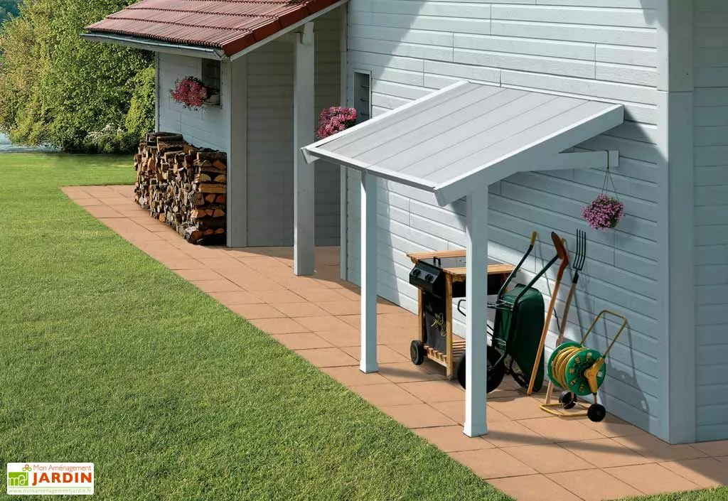 Grosfillex Auvent Pour Abri De Jardin PVC 5 Grosfillex Auvent Pour Abri De Jardin PVC – Image 3