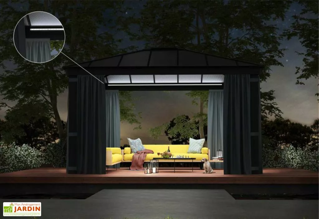 Canopia Kit D'éclairage LED Pour Pergolas - 270 Cm 4 Canopia Kit D'éclairage LED Pour Pergolas - 270 Cm – Image 2