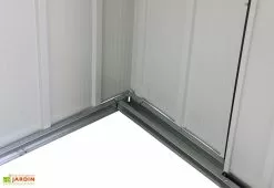 Abri De Jardin En Métal Galvanisé Anthracite Duramax 9 M² 12 Abri De Jardin En Métal Galvanisé Anthracite Duramax 9 M² -Abri et rangement boutique base abri jardin metal duramax duae1010pr 1