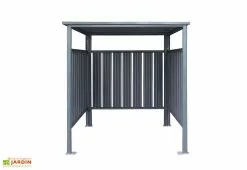 Westmann Abri à Vélo En Acier Anthracite 3,6 M² -Abri et rangement boutique box velo acier anthracite