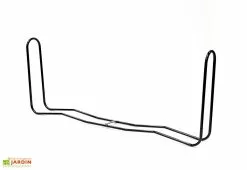 Shelter Logic Porte-bûches En Acier Inoxydable – 244 Cm -Abri et rangement boutique bucher acier 1