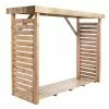Forest Style Abri Range Bûche En Bois Traité 2,8 M³ - Dallas XL -Abri et rangement boutique bucher dallas xl 1