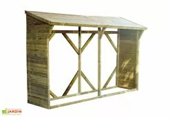 Forest Style Abri Range-bûches En Bois Traité 4 M³ - Memphis XL