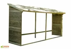 Forest Style Abri Range-bûches En Bois Traité 5,7 M³ - Memphis XXL
