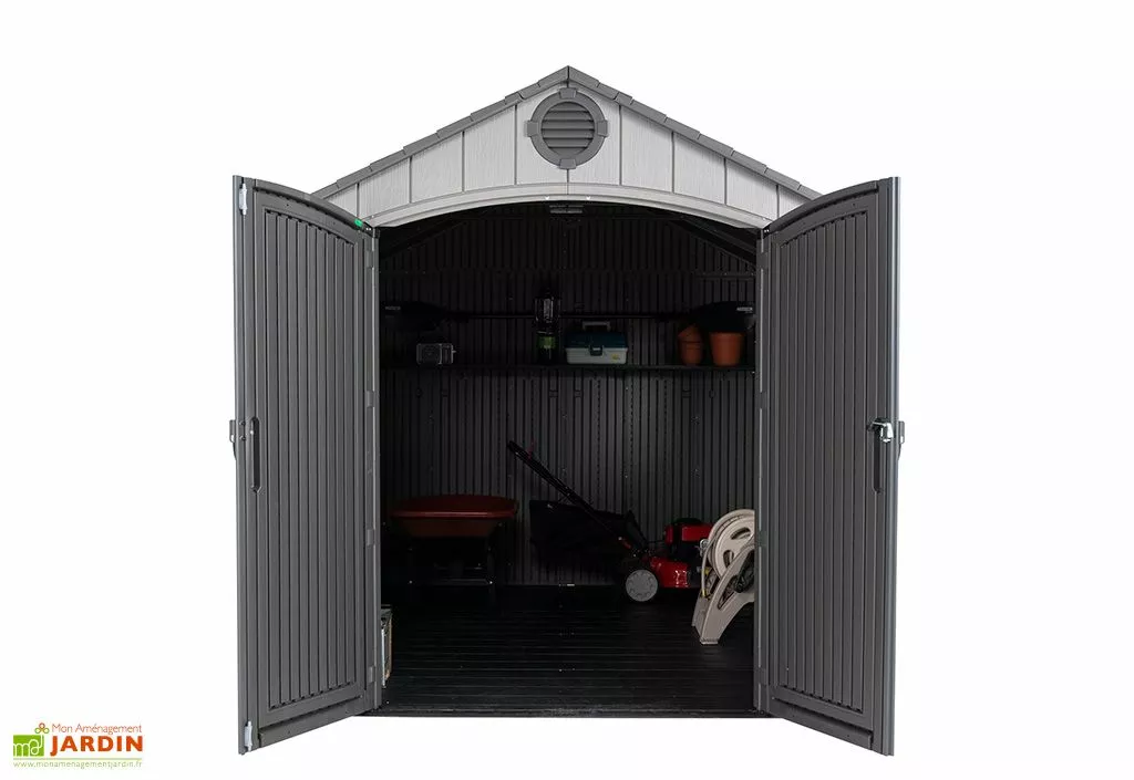 Lifetime Abri De Jardin En Résine Effet Bois – 7,11 M² 5 Lifetime Abri De Jardin En Résine Effet Bois – 7,11 M² – Image 3