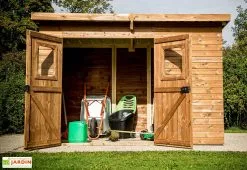Habrita Abri De Jardin En Bois D’épicéa Traité Theora – 5,69 M²