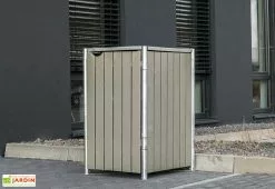 HIDE Cache-poubelle Simple En Acier Et Bois De Pin Traité 60 X 63 X 115 Cm 8 HIDE Cache-poubelle Simple En Acier Et Bois De Pin Traité 60 X 63 X 115 Cm -Abri et rangement boutique cache poubelle acier pin gris